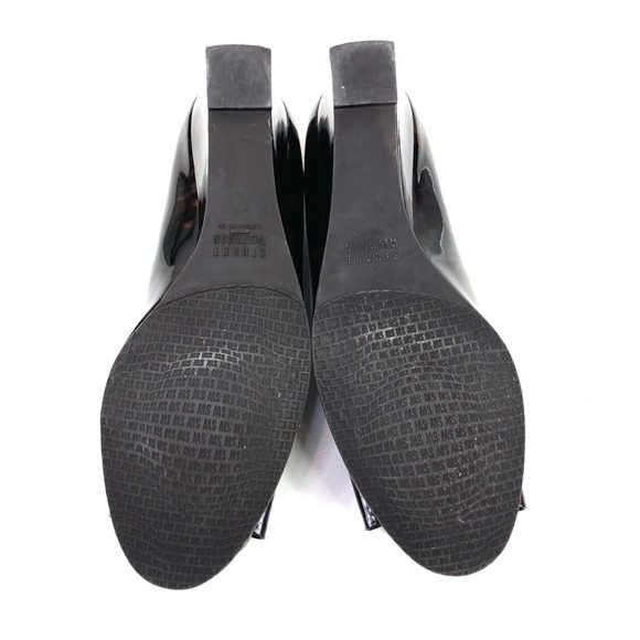 Stuart Weitzman Cognac Brown Tartaruga Wedge Pump - Picture 6 of 12